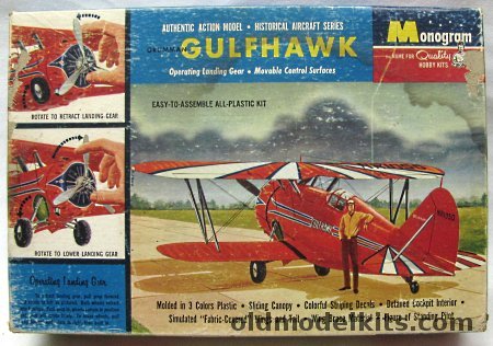 Monogram 1/32 Grumman Gulfhawk (F3F), PA58-198 plastic model kit